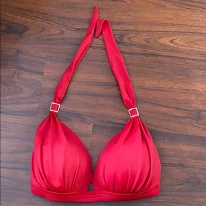 Venus adjustable red bikini top size DDD